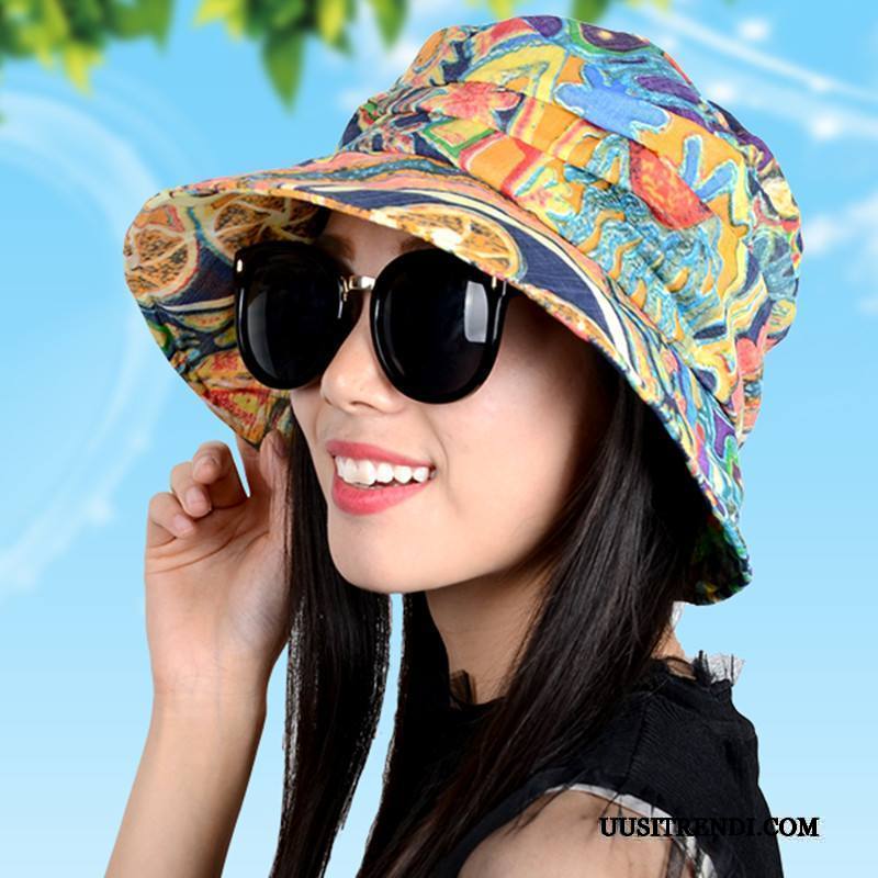 Hattu Naisten Tarjous Aurinkovoiteet Kesä Vanhukset Aurinkohattu Villit Sininen